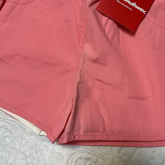 NWT Hanna Andersson Poplin Pocket Shorts Size 8 - Picture 5 of 6